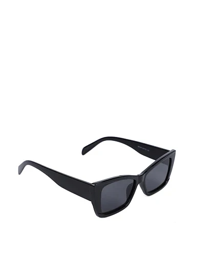 Сонцезахисні прямокутні окуляри чорні(6194) - фото 2 - Miraton