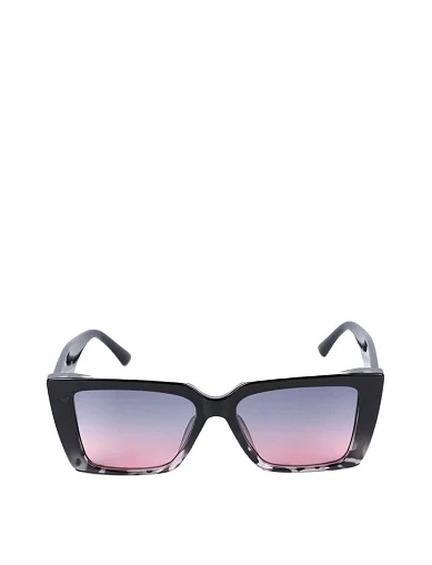 Сонцезахисні прямокутні окуляри з сіро-рожевим градієнтом(6202) - фото 1 - Miraton