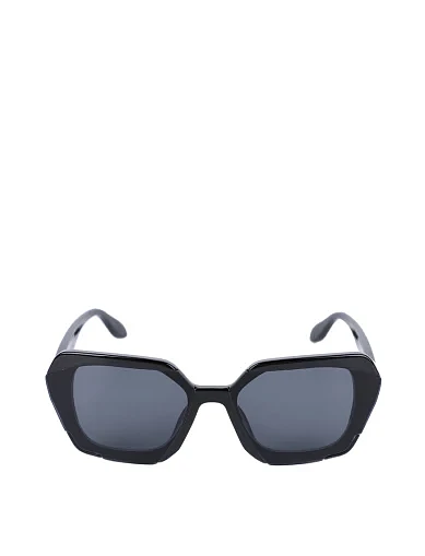 Сонцезахисні прямокутні окуляри чорні(6185) - фото 1 - Miraton