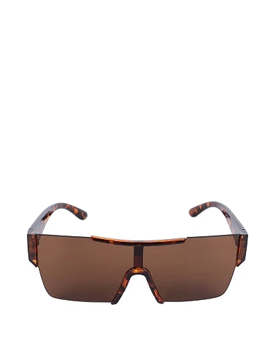 Солнцезащитные панорамные очки коричневые - фото 1 - Miraton