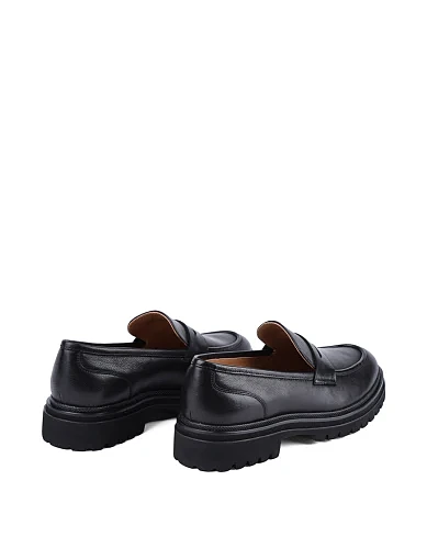 Жіночі туфлі лофери MIRATON шкіряні чорні (AT720A-200-777Q) - фото 4 - Miraton