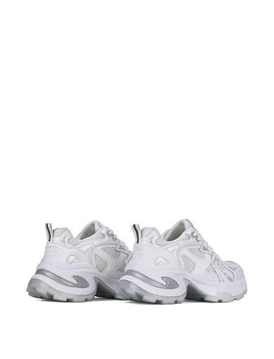 Женские кроссовки Attizzare из искусственной кожи белые - фото 4 - Miraton