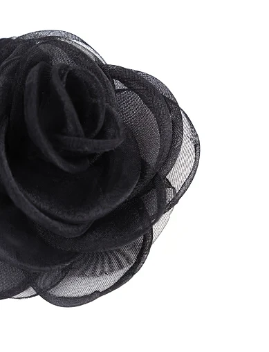 Резинка для волосся чорна(KV-21) - фото 2 - Miraton