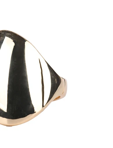 Жіночий широкий браслет в золоті - фото 3 - Miraton