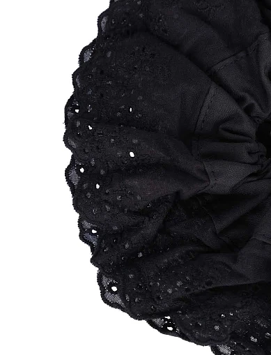 Резинка для волосся чорна(CP-39) - фото 2 - Miraton