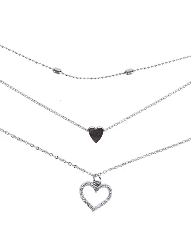 Жіночий браслет для ніг (анклет) з підвісками в сріблі(KV-6 ВЛ 25) - фото 2 - Miraton