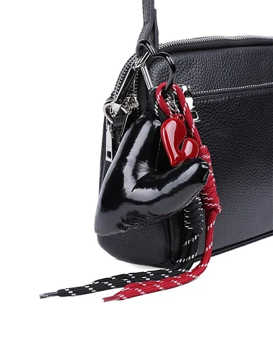 Підвіска-брелок для сумочки шнурки та сердечка різнокольорові(CR-4) - фото 3 - Miraton