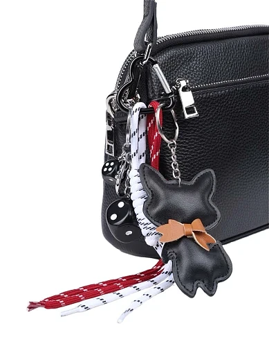 Підвіска-брелок для сумочки кошеня та гральні кубики різнокольорові(CR-5) - фото 3 - Miraton