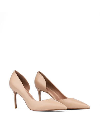 Жіночі туфлі Mia May шкіряні бежеві (MP885-2-8 SS25) - фото 3 - Miraton