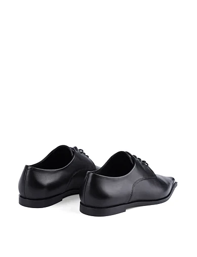 Жіночі туфлі MIRATON шкіряні чорні (G910-8) - фото 4 - Miraton