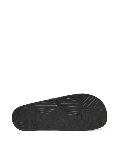 Чоловічі шльопанці Guess гумові чорні чоловічі - фото 5 - Miraton