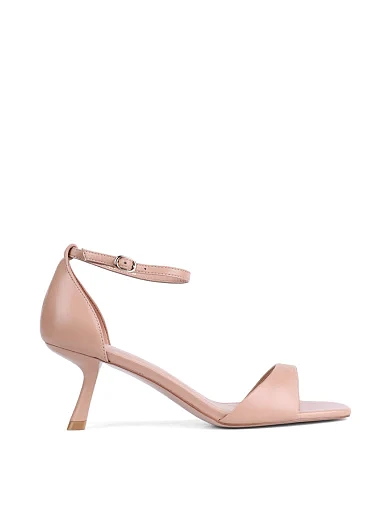 Жіночі босоніжки Mia May шкіряні бежеві (G24813-15-2) - фото 1 - Miraton