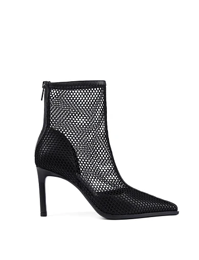 Жіночі черевики MIRATON шкіряні чорні (JR1117-3A) - фото 1 - Miraton