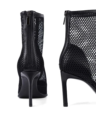 Жіночі черевики MIRATON шкіряні чорні (JR1117-3A) - фото 2 - Miraton