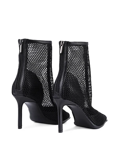 Жіночі черевики MIRATON шкіряні чорні (JR1117-3A) - фото 4 - Miraton