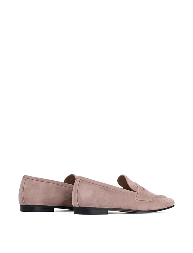 Женские слиперы MIRATON велюровые бежевые - фото 4 - Miraton