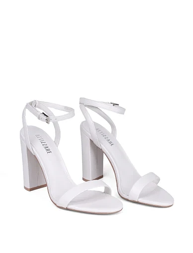 Жіночі босоніжки Attizzare шкіряні рисового кольору (YL6068-218) - фото 4 - Miraton