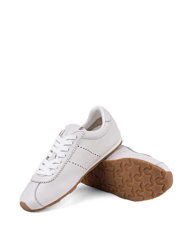 Жіночі кросівки MIRATON шкіряні білі (AT530-1-3404) - фото 2 - Miraton