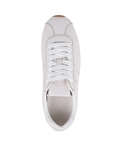 Жіночі кросівки MIRATON шкіряні білі (AT530-1-3404) - фото 5 - Miraton