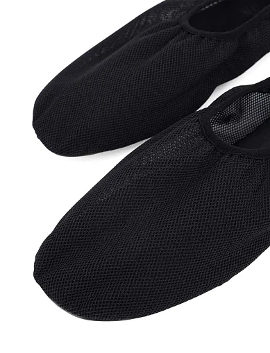 Жіночі балетки MIRATON з сітки чорні (JR1150B-2A) - фото 5 - Miraton