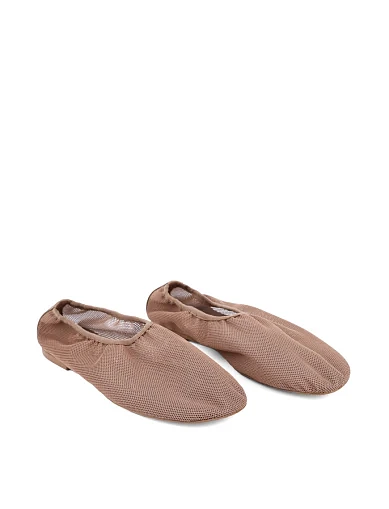 Жіночі балетки MIRATON з сітки бежеві (JR1150B-2B) - фото 2 - Miraton