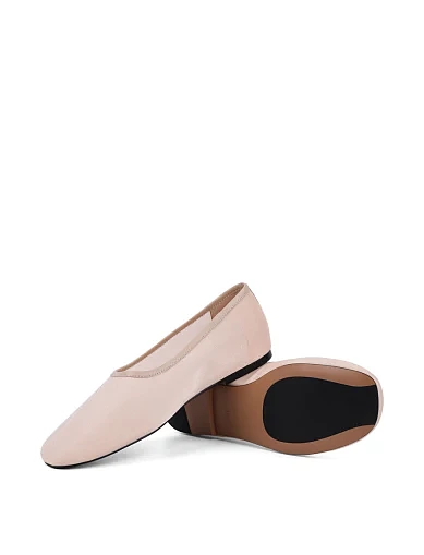 Женские балетки MIRATON из сетки розовые - фото 2 - Miraton