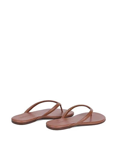 Жіночі шльопанці MIRATON шкіряні коричневі (JR1183-1B SS25) - фото 5 - Miraton