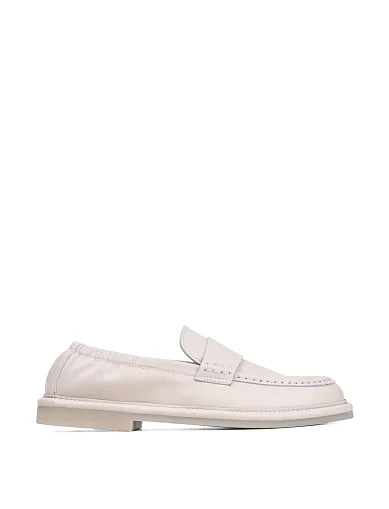 Жіночі сліпери MIRATON шкіряні рисового кольору (AW5240104-2) - фото 1 - Miraton