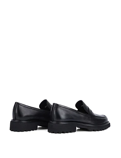 Женские туфли MIRATON кожаные черные - фото 4 - Miraton