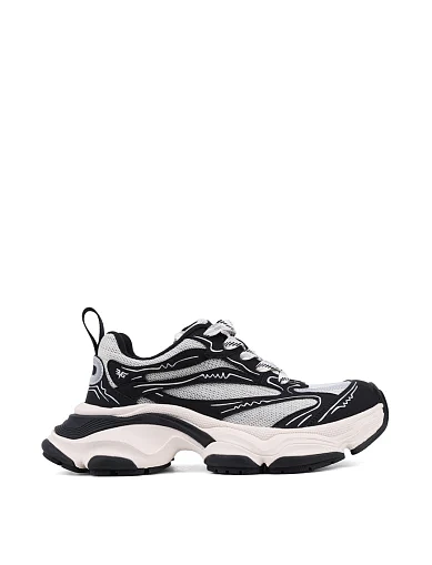 Жіночі кросівки MIRATON зі штучної шкіри чорні (XH2311-21M) - фото 1 - Miraton