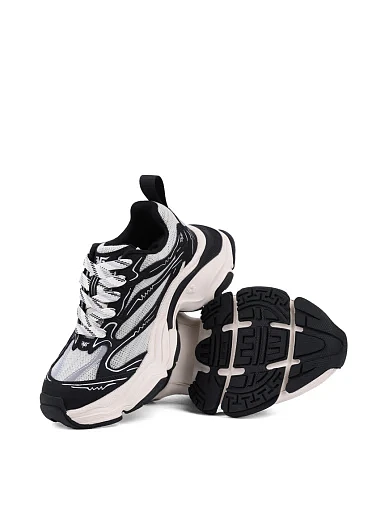 Жіночі кросівки MIRATON зі штучної шкіри чорні (XH2311-21M) - фото 2 - Miraton