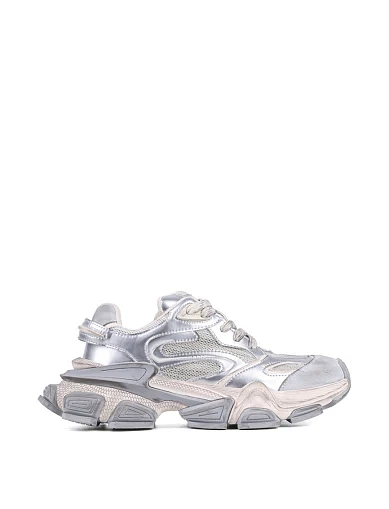 Жіночі кросівки MIRATON шкіряні сірі (XH231-5) - фото 1 - Miraton