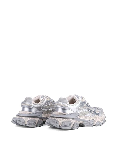 Жіночі кросівки MIRATON шкіряні сірі (XH231-5) - фото 4 - Miraton