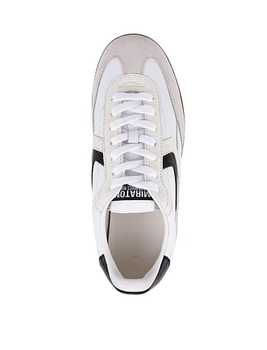 Жіночі кеди MIRATON шкіряні білі (YD2600-08-2) - фото 5 - Miraton