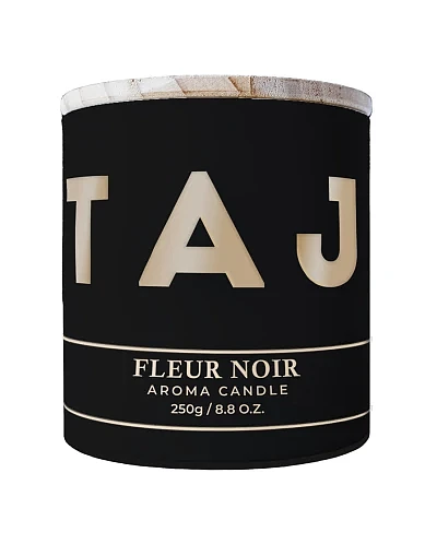 Аромасвічка Taj Max «Fleur Noir» black, 250 г - фото 1 - Miraton