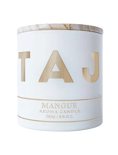 Аромасвічка Taj Max «Mangue» white, 250 г - фото 1 - Miraton