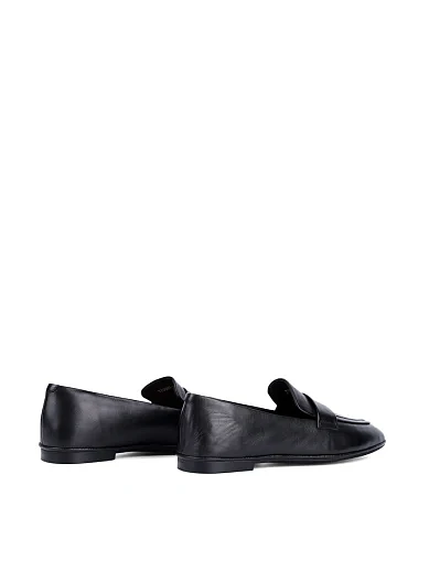 Жіночі сліпери MIRATON шкіряні чорні (TYS697-1-1) - фото 4 - Miraton