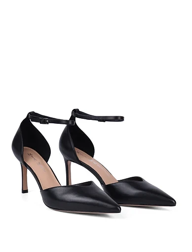 Жіночі туфлі MiaMay шкіряні чорні (HS23933-2083-3 SS25) - фото 3 - Miraton