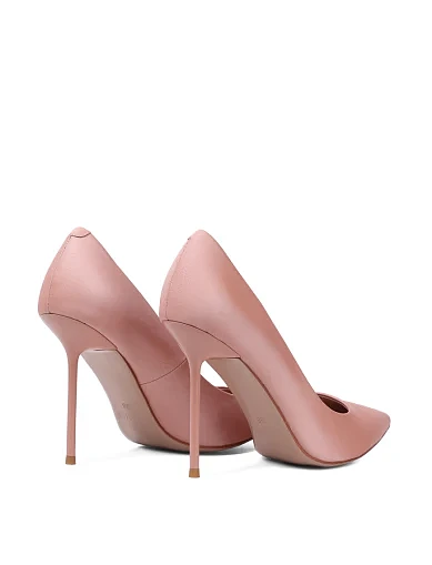 Жіночі туфлі MIRATON сатинові бежеві (HS2498-1-10) - фото 4 - Miraton