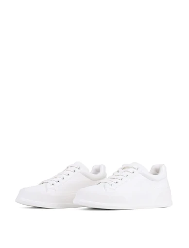 Жіночі кеди MIRATON шкіряні білі (909-1) - фото 3 - Miraton