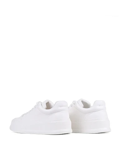 Жіночі кеди MIRATON шкіряні білі (909-1) - фото 4 - Miraton