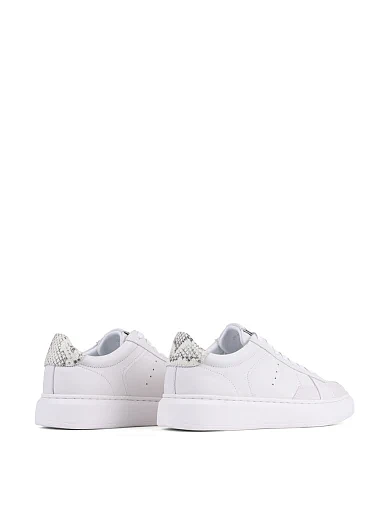 Жіночі кеди MIRATON шкіряні білі (201-2211-59) - фото 4 - Miraton