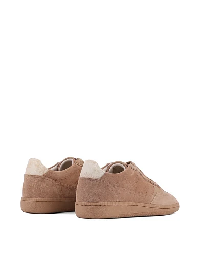 Женские кеды MIRATON велюровые бежевые - фото 4 - Miraton