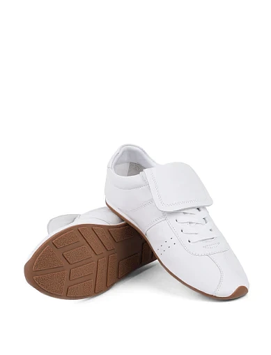 Жіночі кросівки MIRATON шкіряні білі (201-24201-1) - фото 3 - Miraton