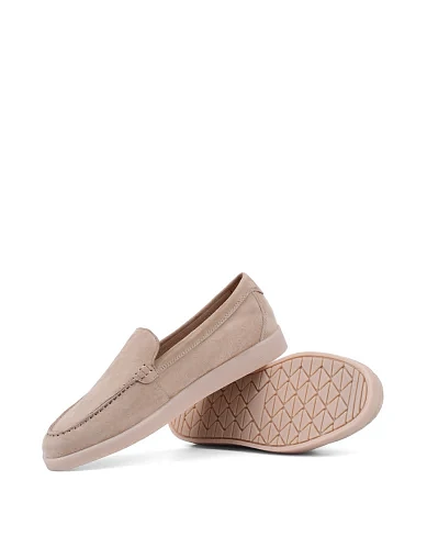 Жіночі сліпери Attizzare велюрові бежеві (202-3104-1-3) - фото 2 - Miraton