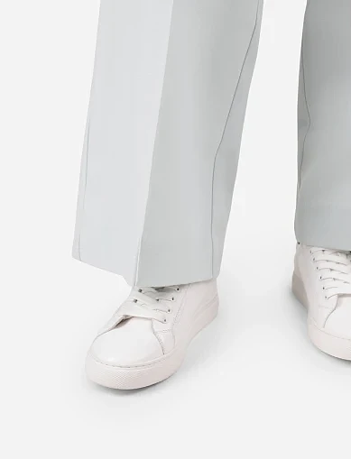 Женские кеды MIRATON кожаные белые - фото 1 - Miraton