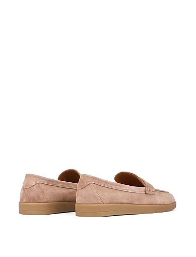 Женские слиперы Attizzare велюровые бежевые - фото 4 - Miraton