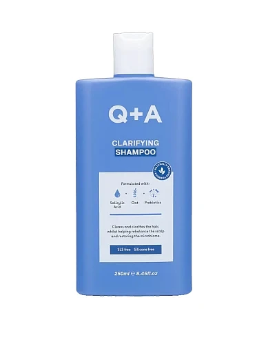 Шампунь для интенсивного очищения Q+A Clarifying Shampoo, 250ml - фото 1 - Miraton