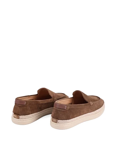 Чоловічі туфлі Miguel Miratez замшеві бежеві - фото 4 - Miraton