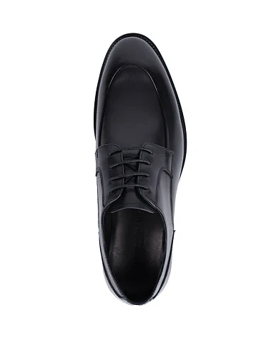 Мужские туфли Miguel Miratez кожаные черные - фото 2 - Miraton